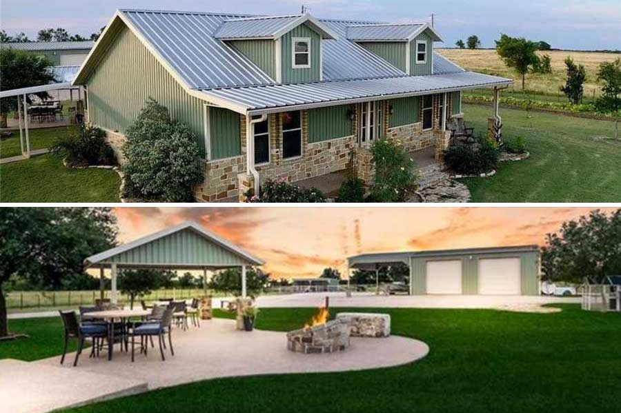 Magnificent Farmhouse Style Barndo on Texas Plains (32 HQ Pictures