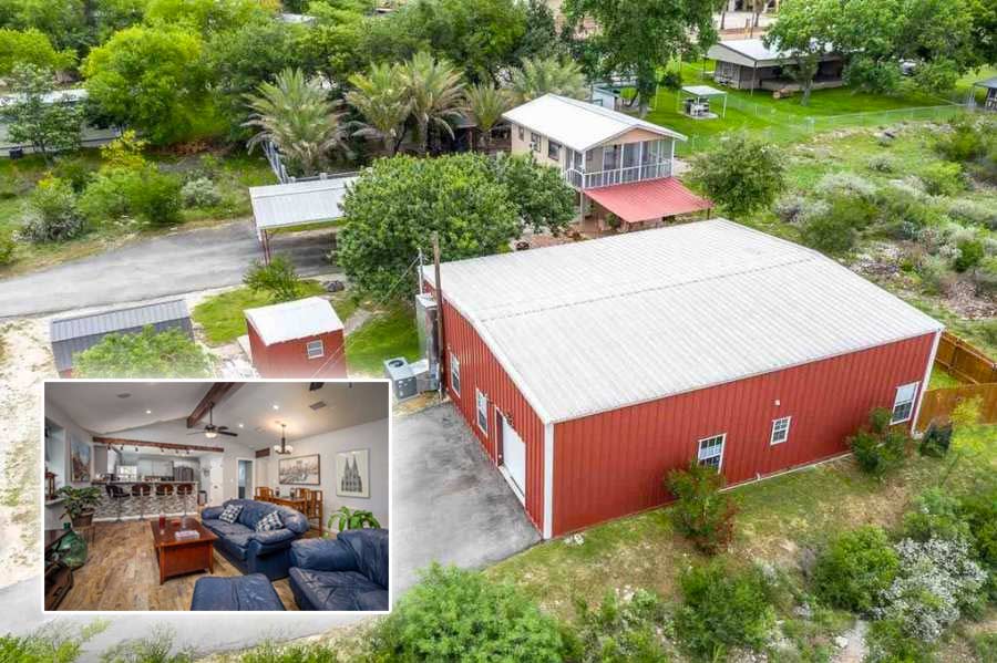 2,000 Sq. Ft. Metal Barn Home Just Minutes from a Lake (26 HQ Pictures