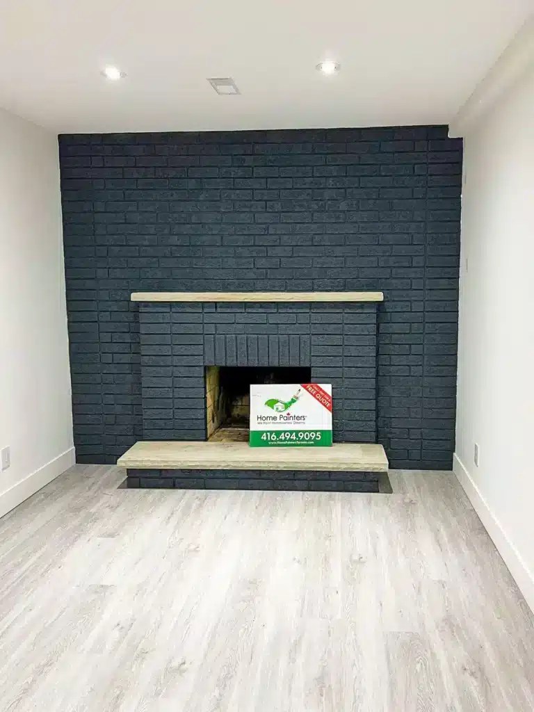 How to Paint Fireplace Bricks By Home Painters Toronto in Canada