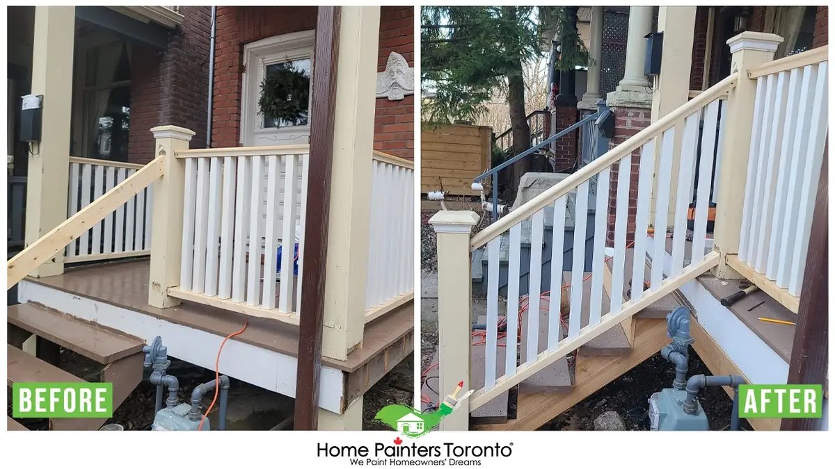 Wood Railings, Posts, and Pickets Replacement and Repairs