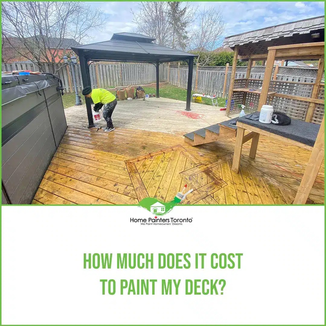 How Much Does it Cost to Paint My Exterior Deck?
