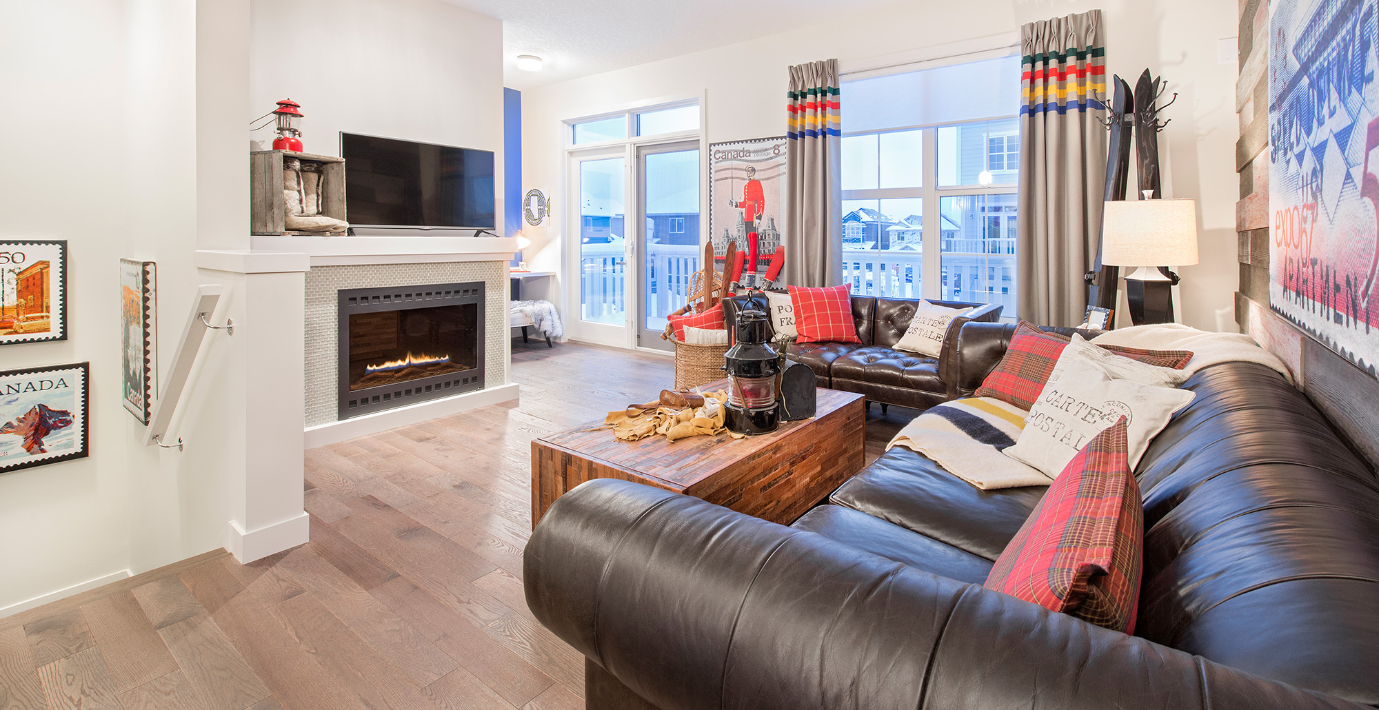 The Post in Nolan Hill Townhomes Calgary