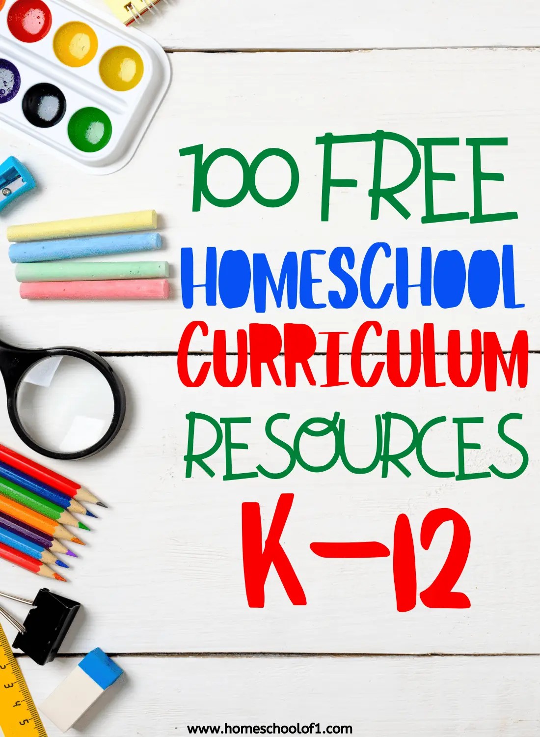 95+ Best Free Homeschool Curriculum Resources For All Ages