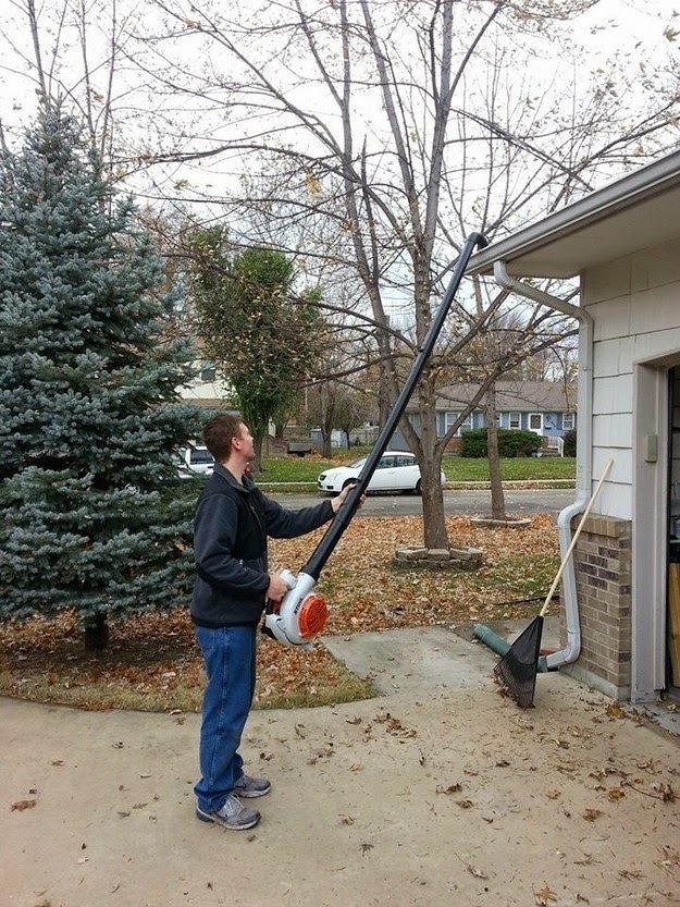 Gutter Cleaning Hack HomeSpec