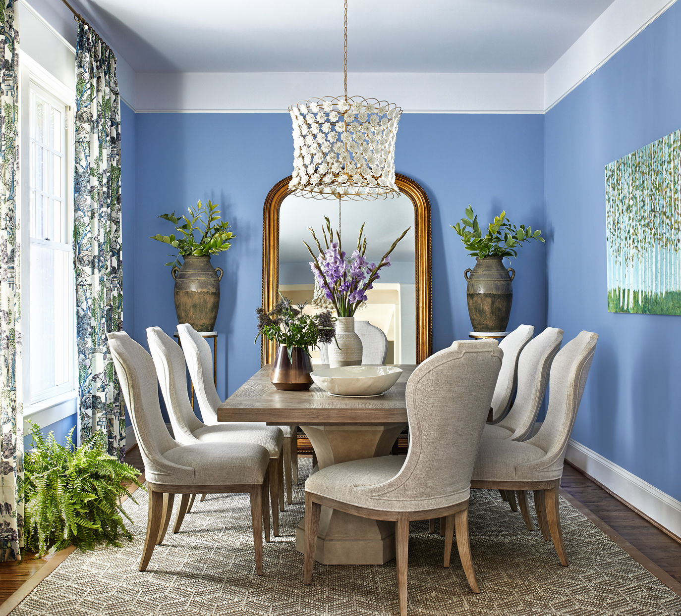 Feast Your Eyes 20 Blue Dining Room Ideas that Will Elevate