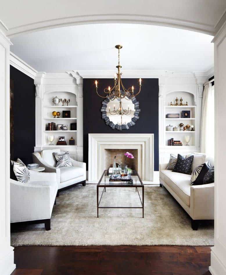 Black And White Living Room Ideas Pictures Baci Living Room