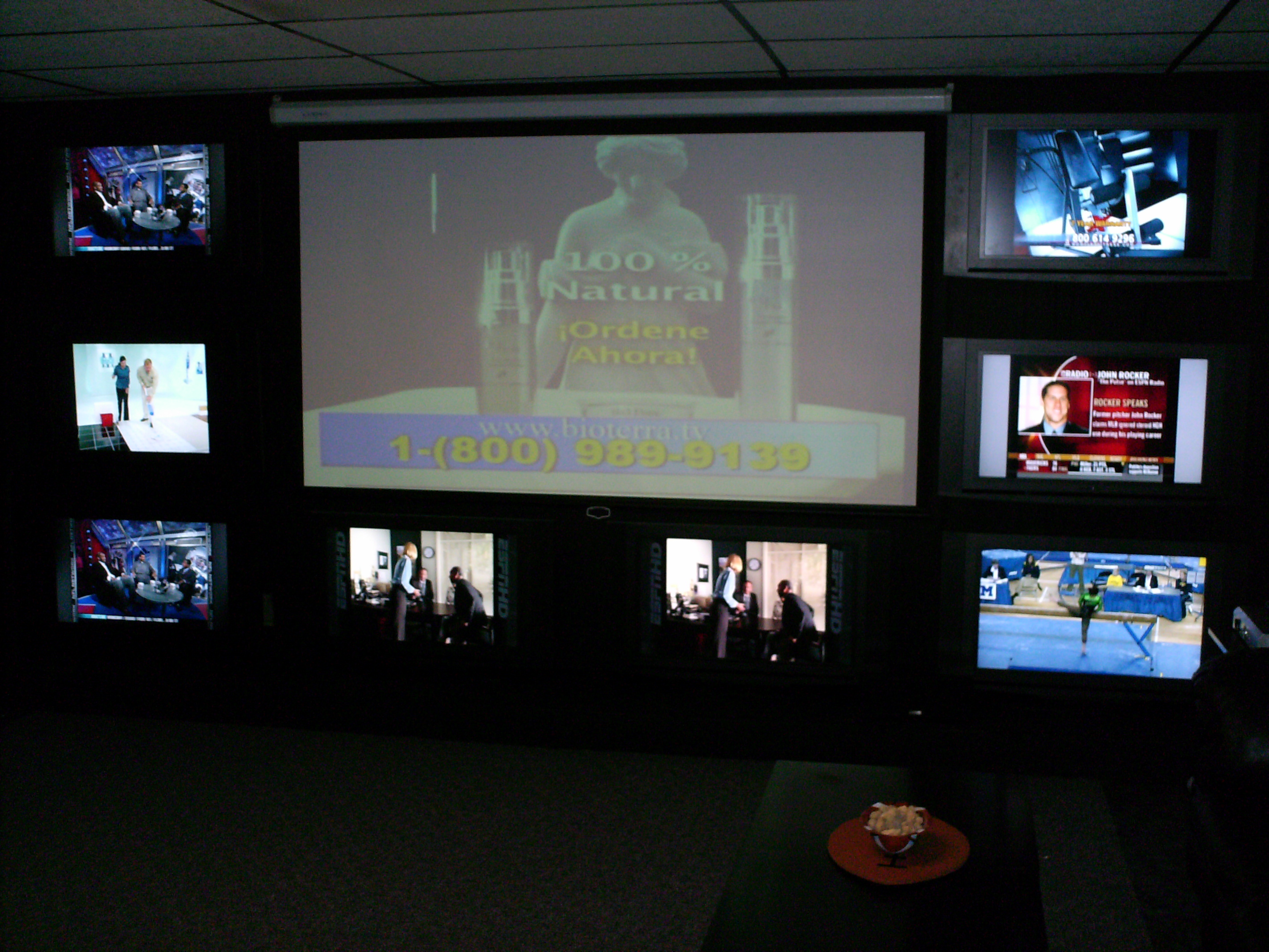 Home theater installation photos