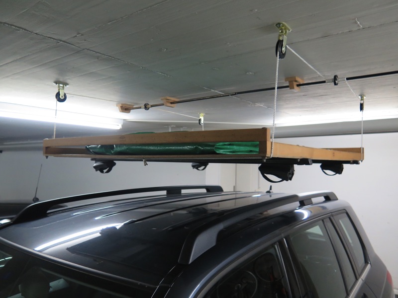 Multi use roof rack