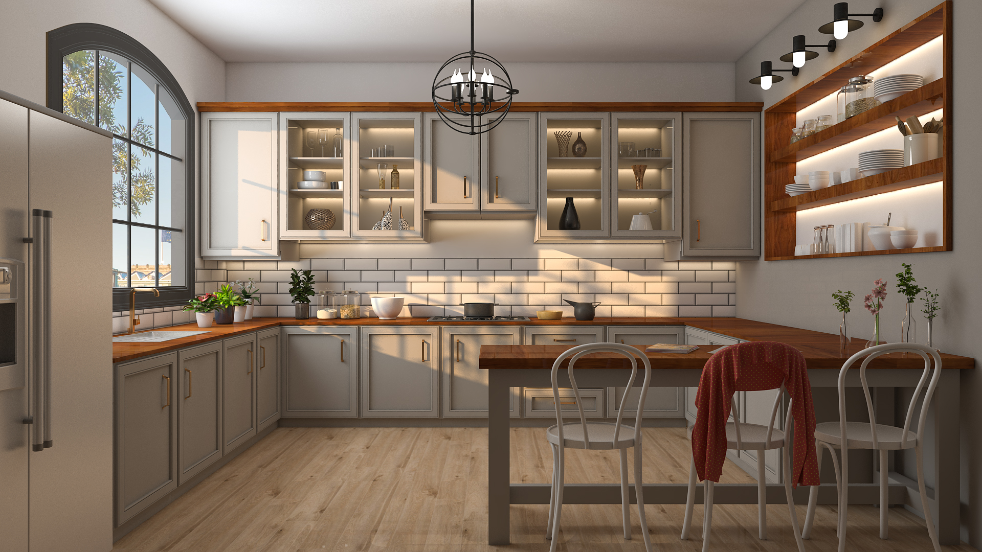 Modern Farmhouse Magic Kitchen with Vintage Vibes Homilo