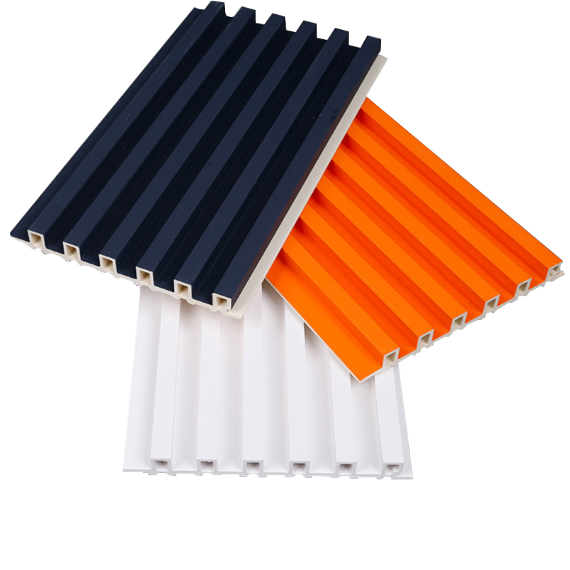 Indoor 3D WPC Wall Panel With 6 Holes