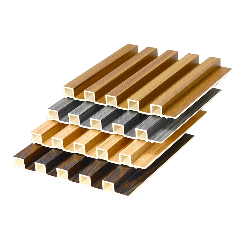 Indoor 3D WPC Wall Panel With 5 Holes