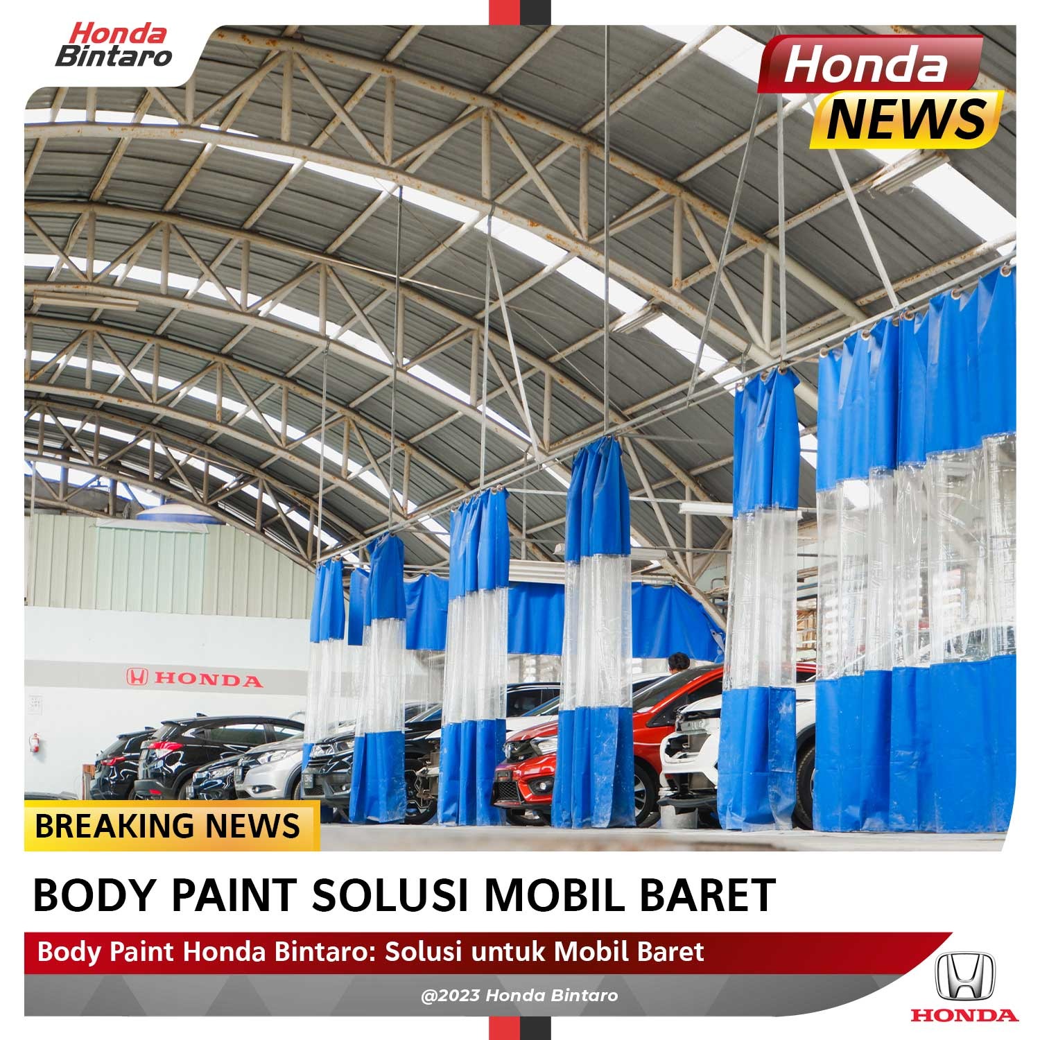 Body Paint Honda Bintaro Solusi untuk Mobil Baret Honda Bintaro