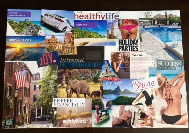 The Power of a Vision Board Honest & Well