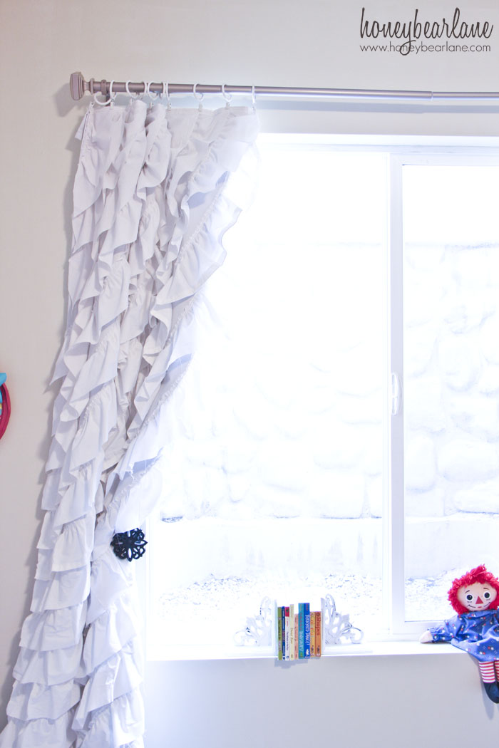How To Make Ruffled Curtains Honeybear Lane