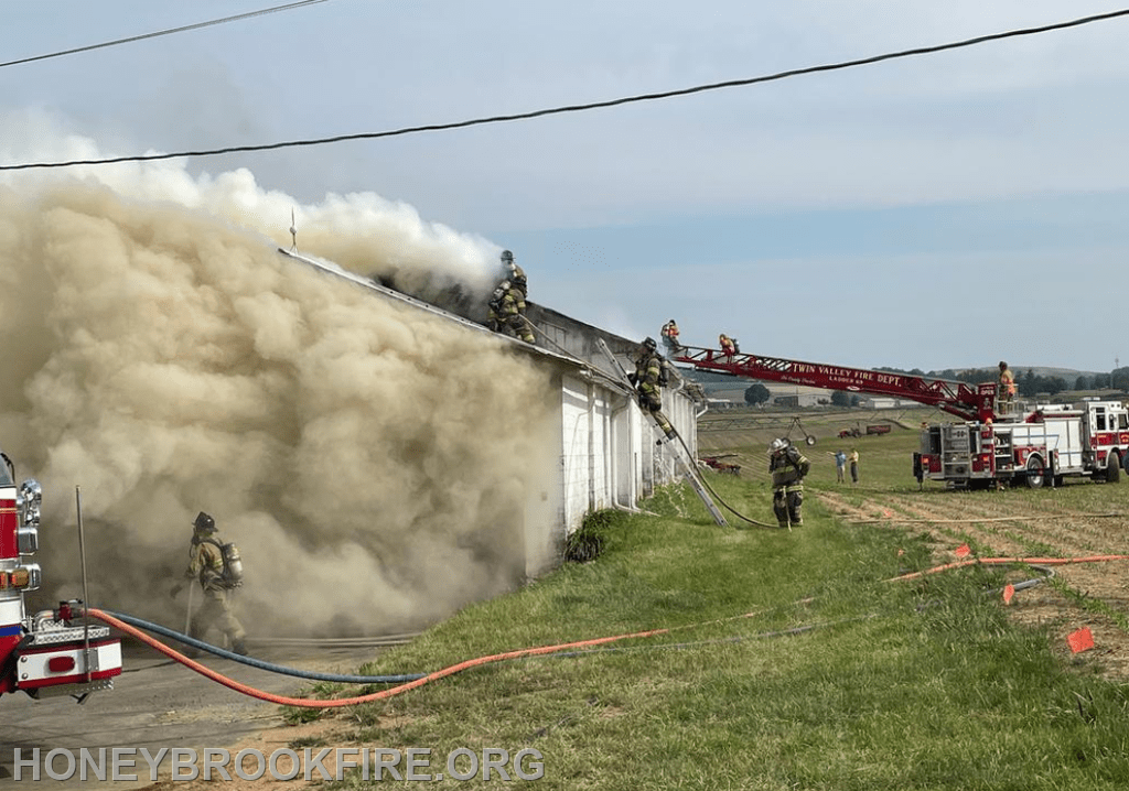 Crews Handle Multiple Box Alarms Honey Brook Fire Company
