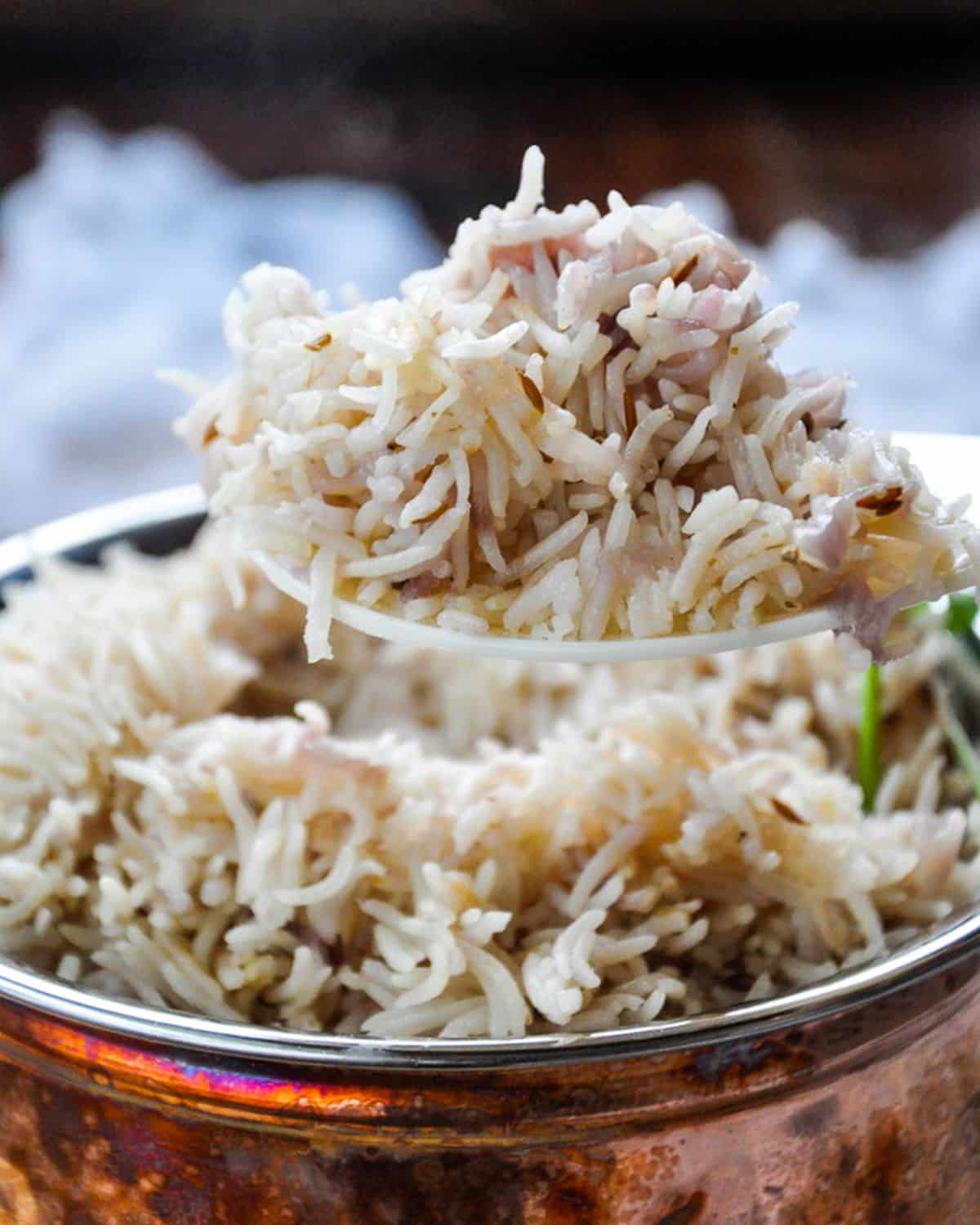 Instant Pot Jeera Rice (Cumin Rice) Honey, Whats Cooking