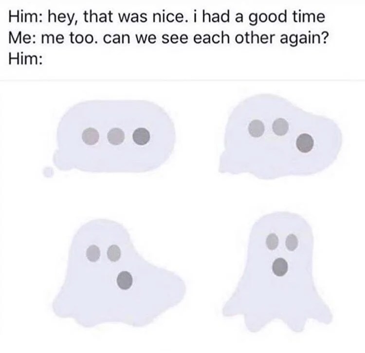 The Terrible Tales of Guys and Girls Who Ghost