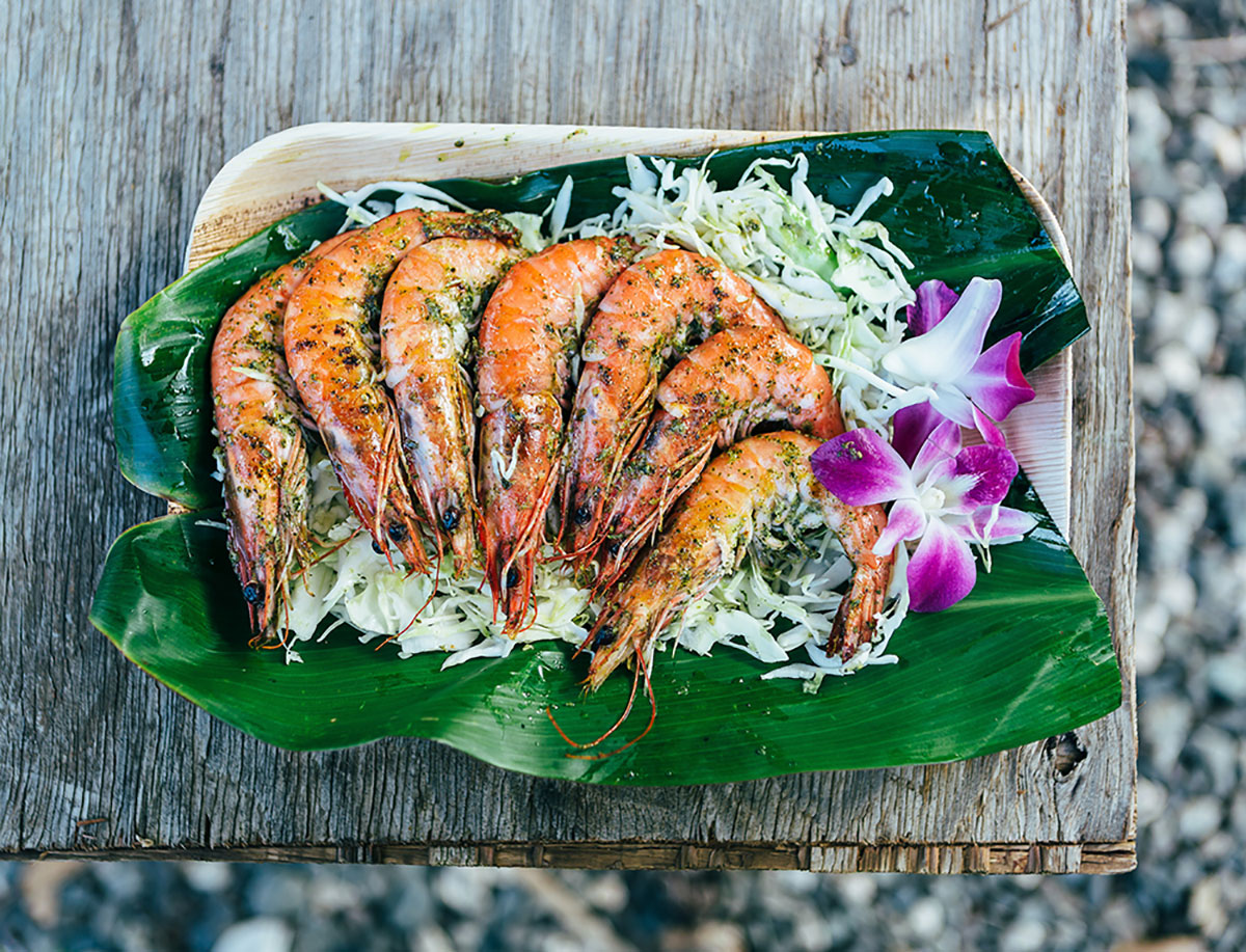 Now You Can Eat Shrimp Raised OnSite at Kualoa Ranch