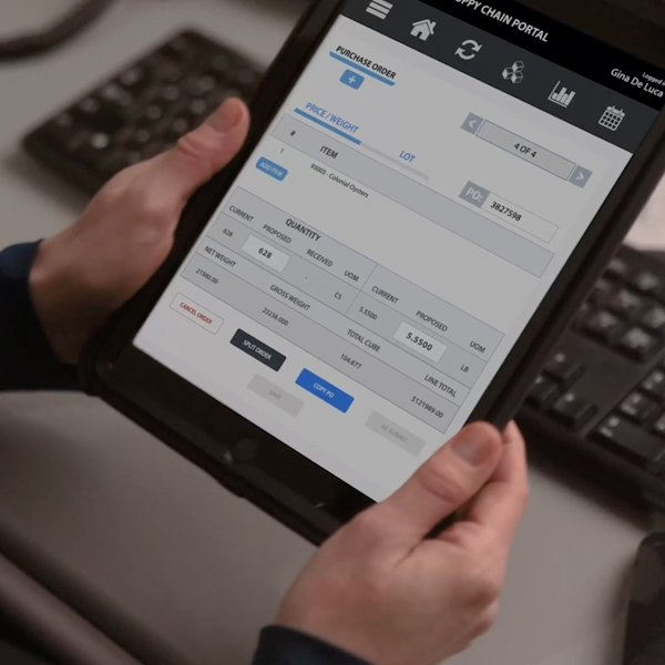 Foodservice Distributors Dashboard and Catalog Honor Foods