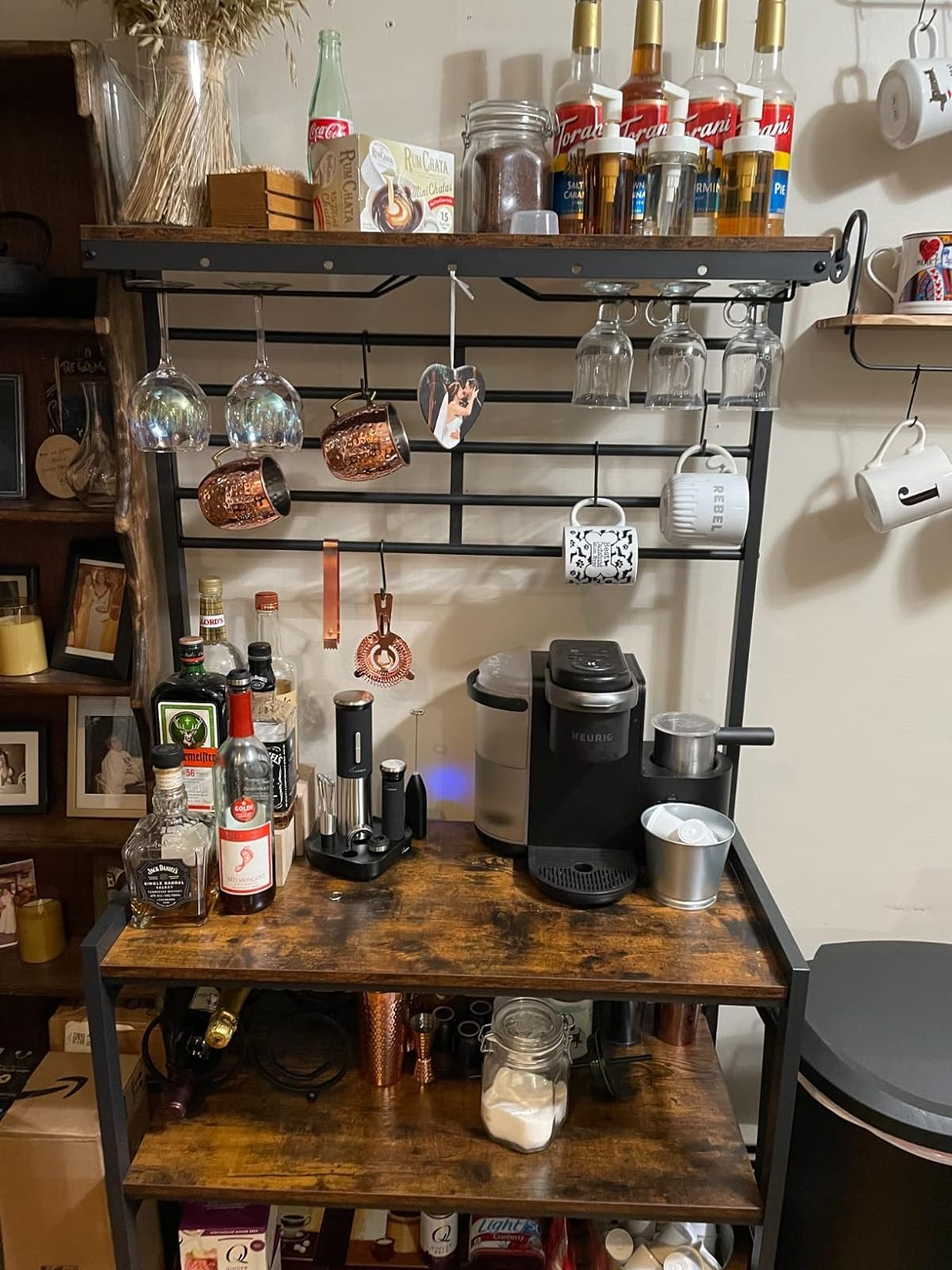 Bakers Rack Customer Review HOOBRO Furniture