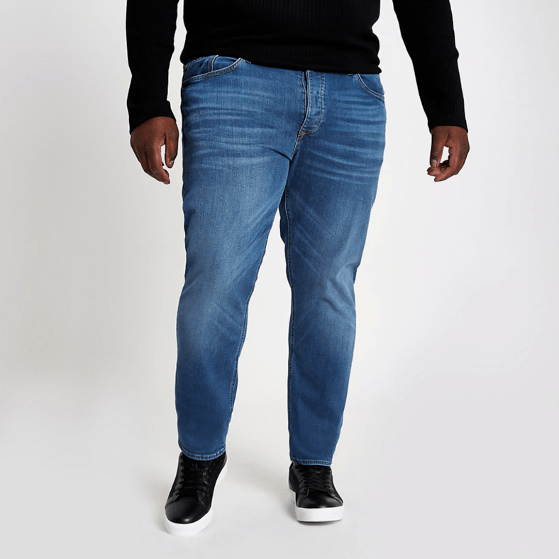 Can Big Guys Wear Slim Fit Jeans? Which One? Hood MWR