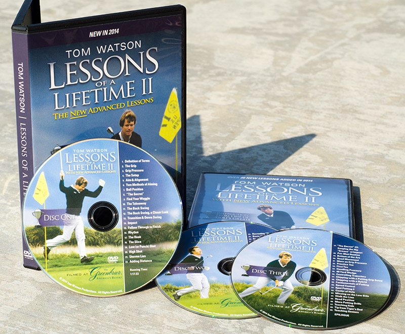 First Look Tom Watson’s Lessons of a Lifetime II Golf Instructional