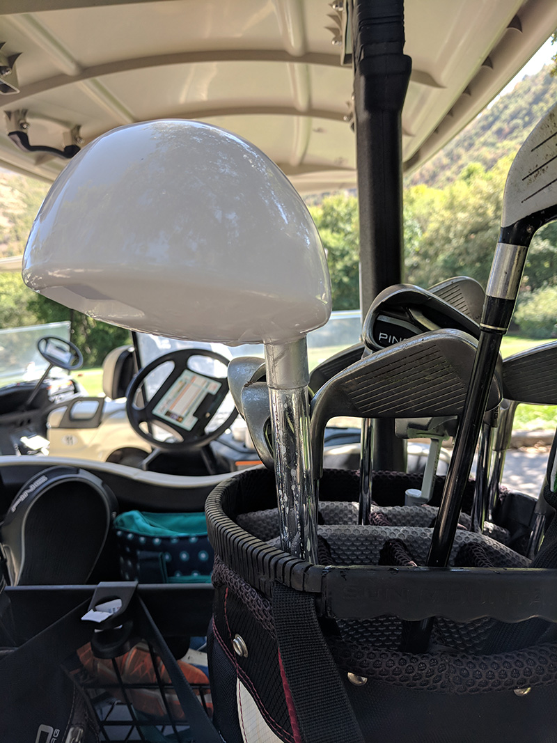 Random Stuff You Find on the Golf Course Driver Beer Keg Edition