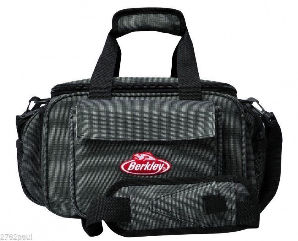 Berkley Mini Ranger Soft Tackle Bag With 4 Medium Tackle Boxes + 1
