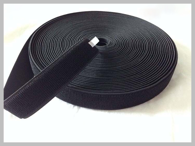 Medical Unnapped elastic hook and loop strap For Wristband & Orthopaedic products