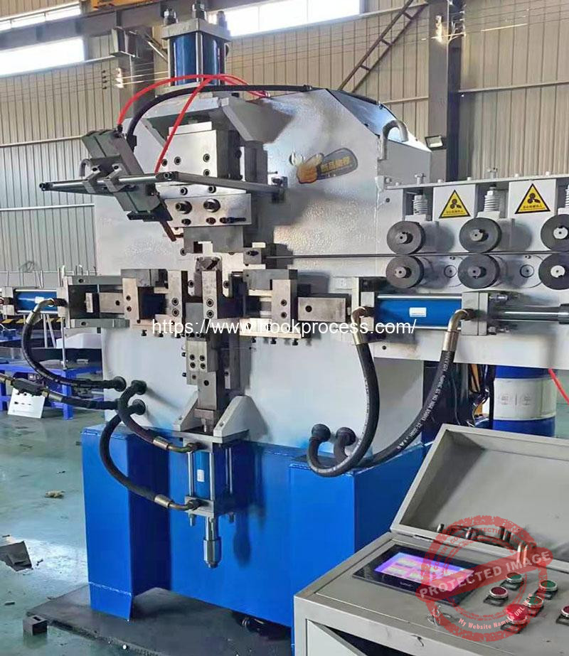 Automatic Double J Hook Making Machine with Welding Function Hook