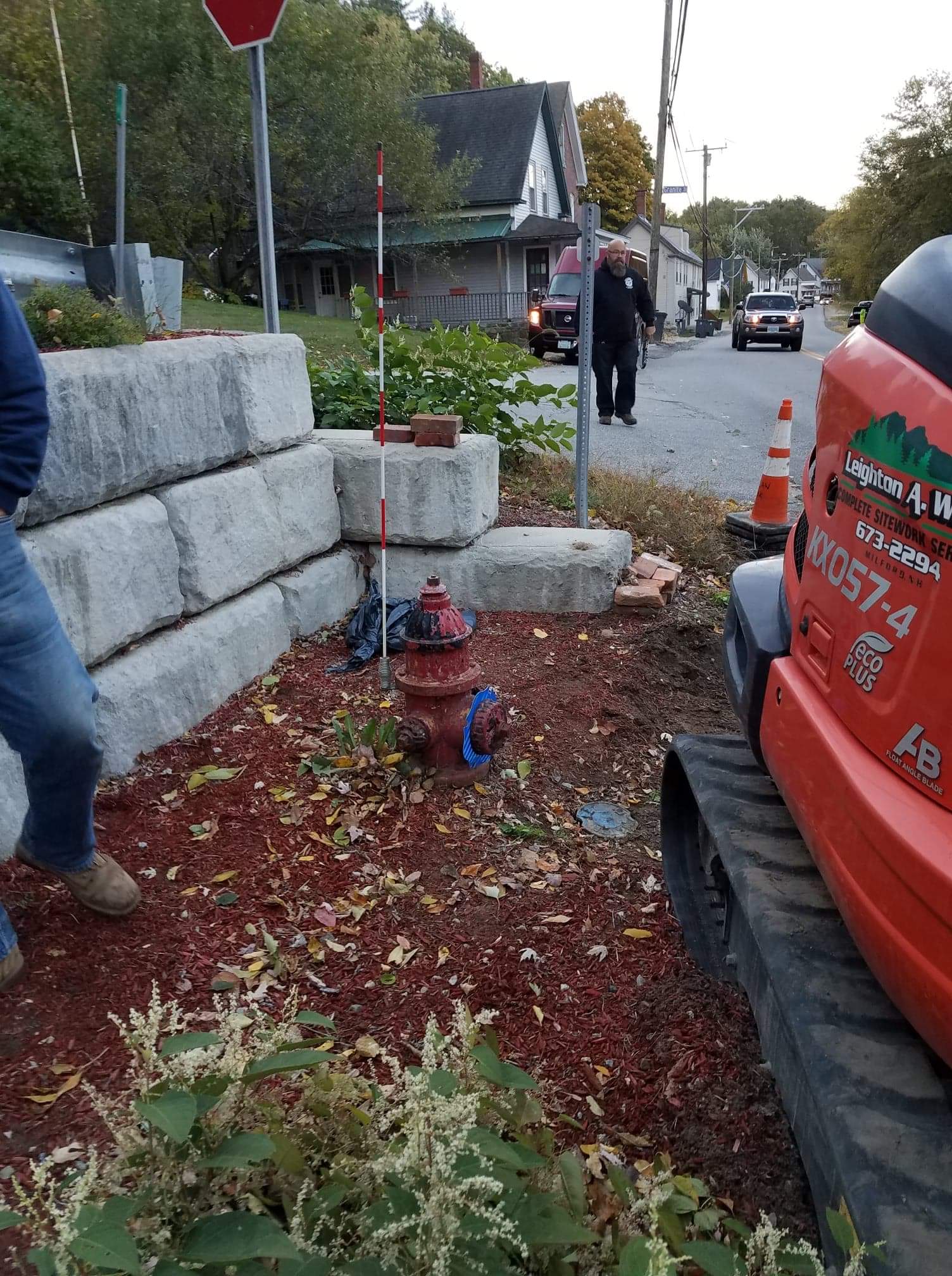 Merrimack Street Hydrant Replacement Hooksett Village Water Precinct