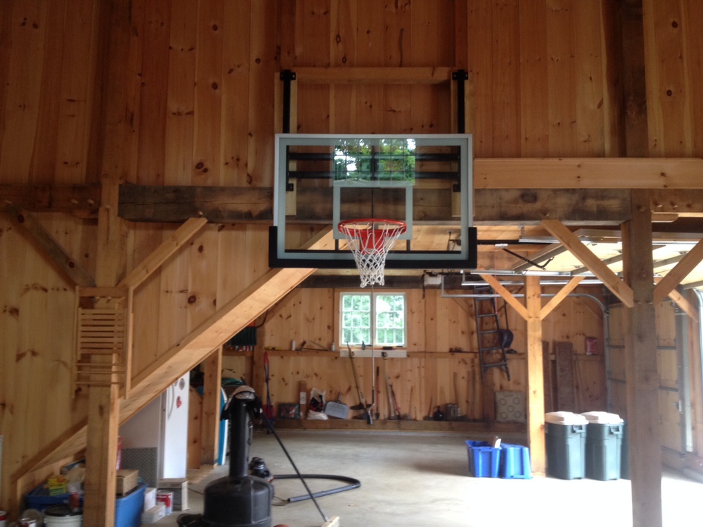 HOOPS PLUS Let the Games Begin! Basketball Wall & Roof Mounts