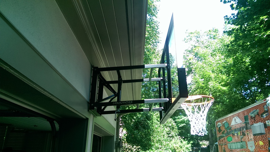 HOOPS PLUS Let the Games Begin! Basketball Wall & Roof Mounts