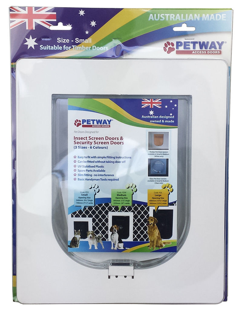 PETWAY Timber Doors 3 Sizes