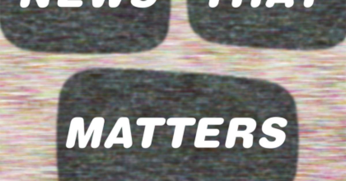 News That Matters Television and American Opinion Hoover Institution