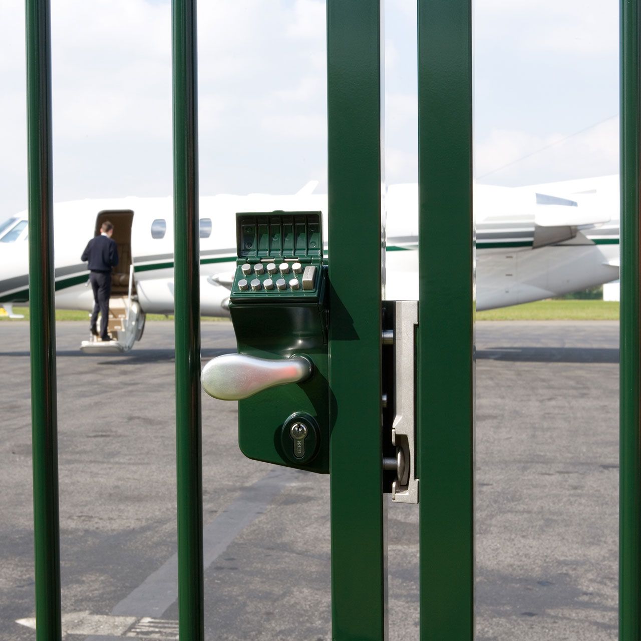 Locinox SHKLQF Security Gate Stops and Keepers Hoover Fence Co.