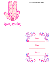 Jan 10, 2020 · the link is a privilege for the invitation template that still looks in a blank space. Pajama Party Free Printable Pajama Party Invitation Template
