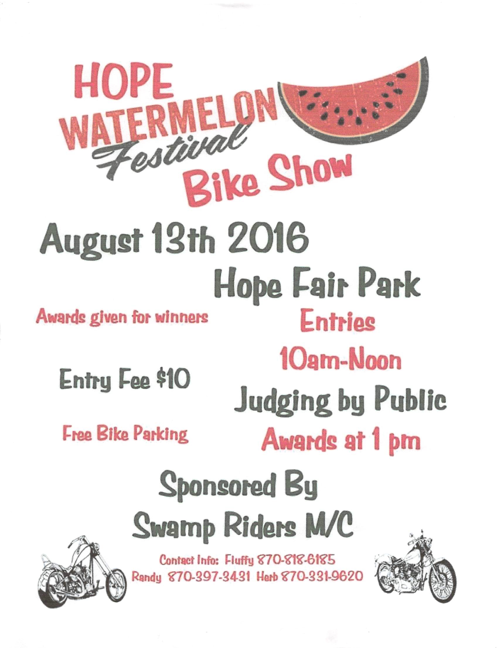 2021 Motorcycle Show Info