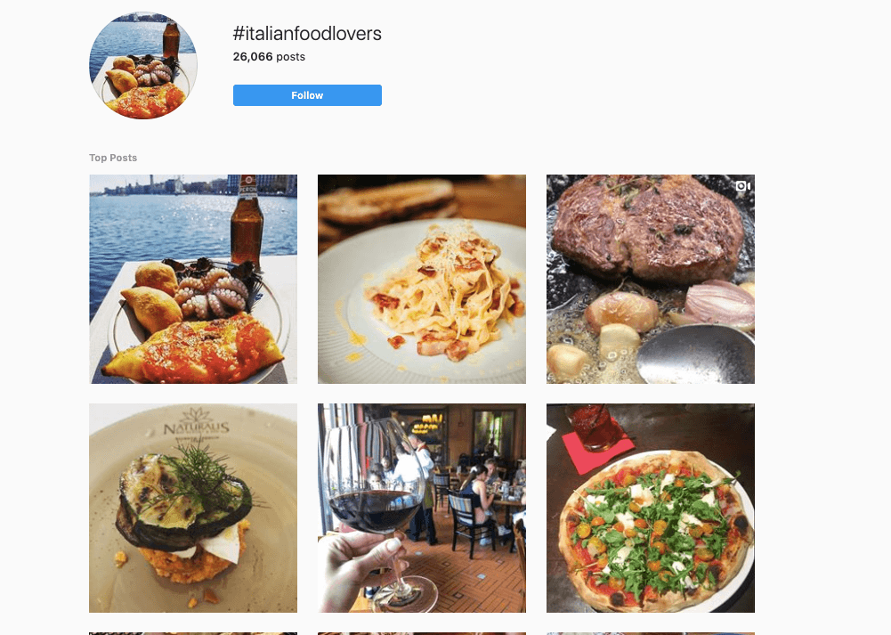Top Food Hashtags To Grow Your Instagram Account Hopper HQ