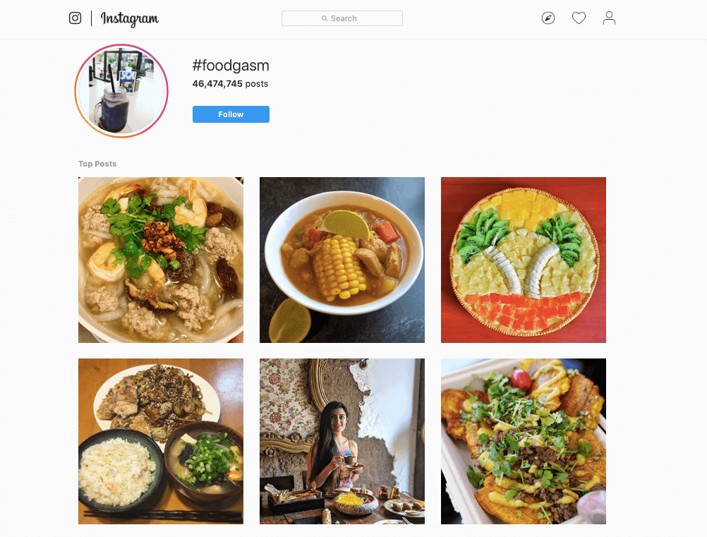 Top Food Hashtags To Grow Your Instagram Account Hopper HQ