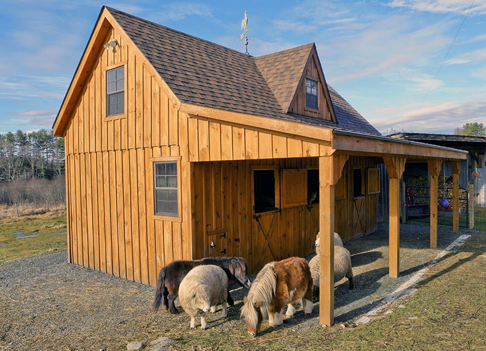 Miniature Horse, Donkey, & Mule Barn Modifications Horizon Structures