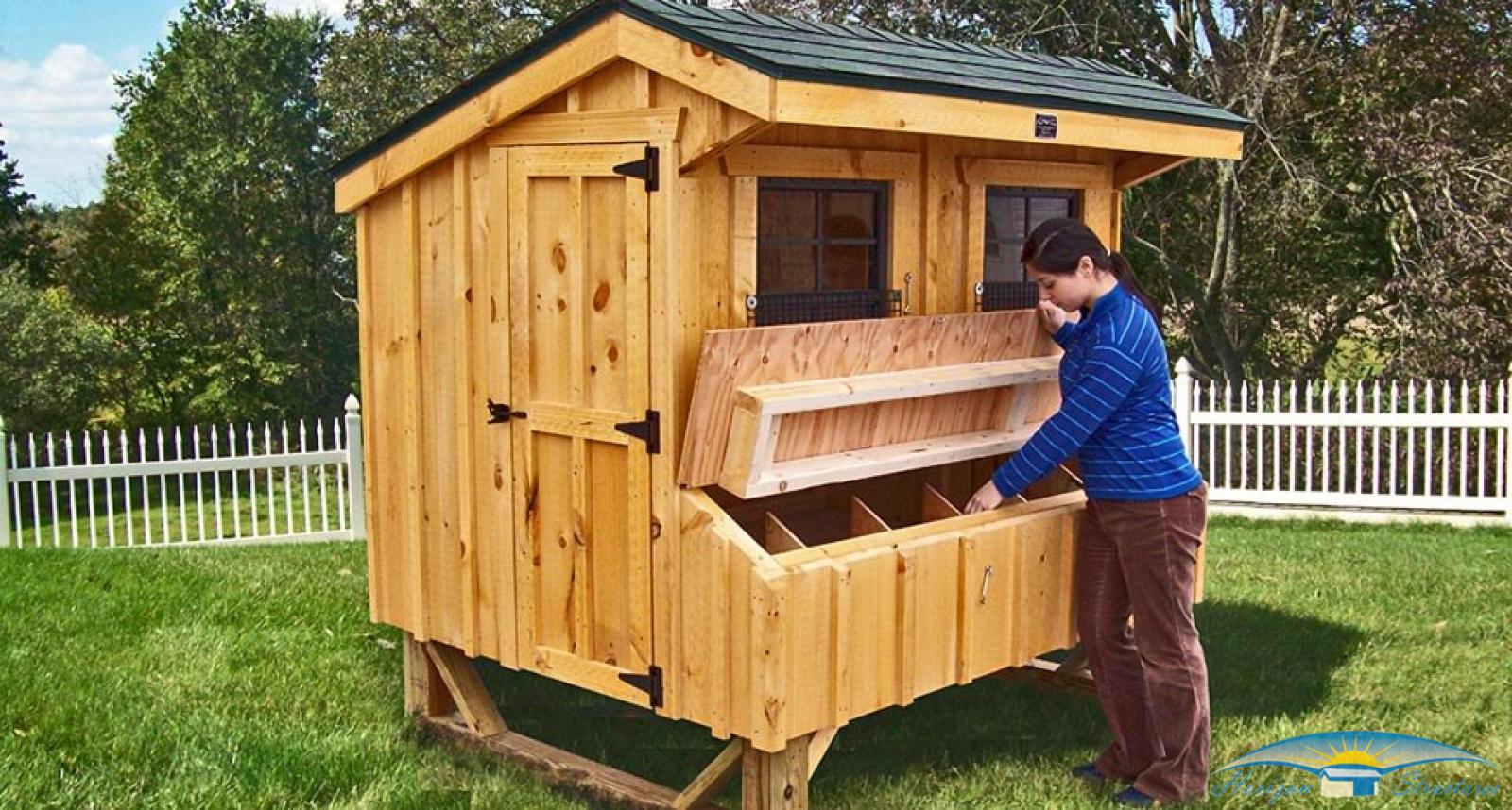 Chicken Houses For Sale Quaker 1215 Chicken Coop Horizon Structures