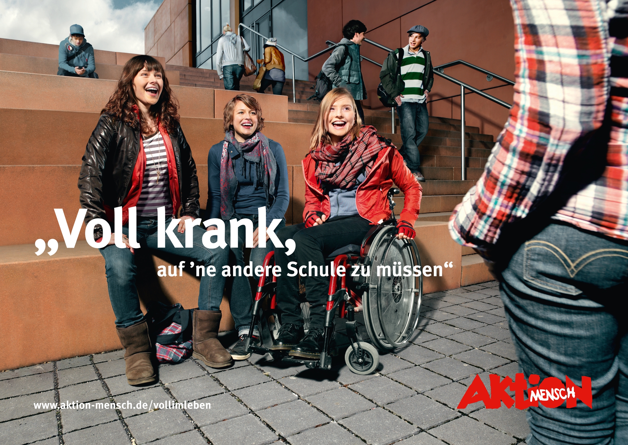 Aktion Mensch zeigt Behinderte voll im Leben