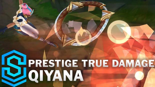  Prestige True Damage Qiyana Skin Spotlight PreRelease League of