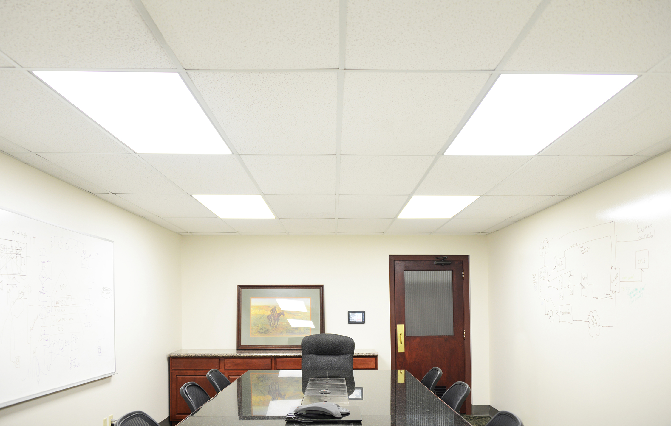 Flat Panel Troffer, Generation 2 2x4 Horner Lighting Industrial