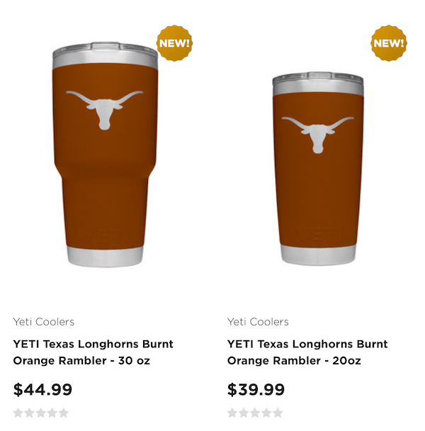 Burnt Orange Yeti Hornfans