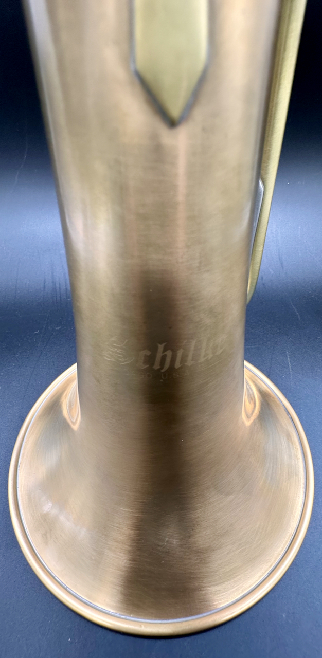 Schilke 1040 FL Bb Flugelhorn Scratched RAW BRASS S/n 64180 “Used” Like