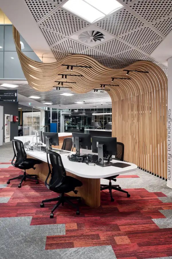 Edith Cowan University JO B31 Library Fit Out Hoskins Contracting