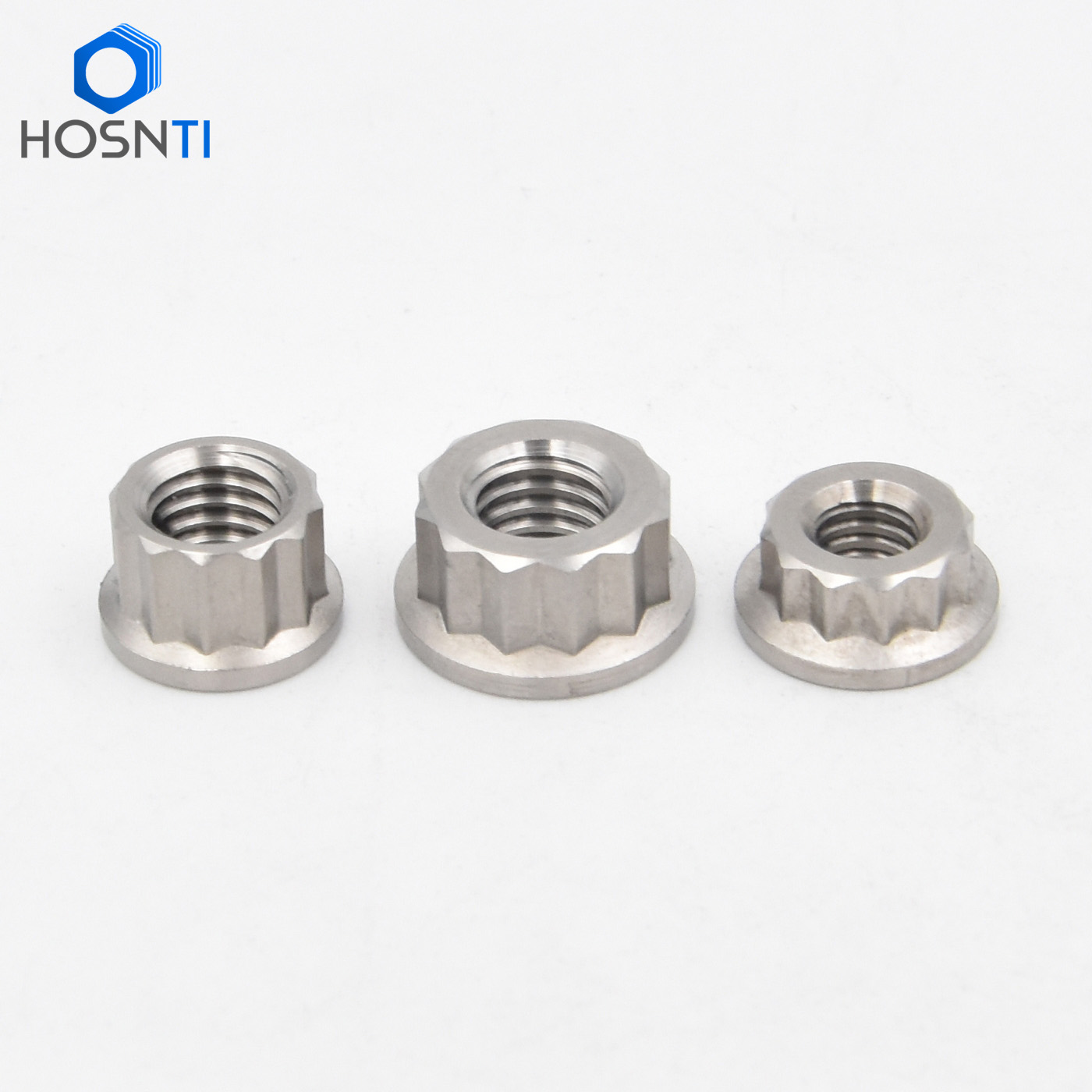 Grade 5 Ti6Al4V 12 Point Titanium Nuts Baoji HOSN Titanium Co., Ltd.