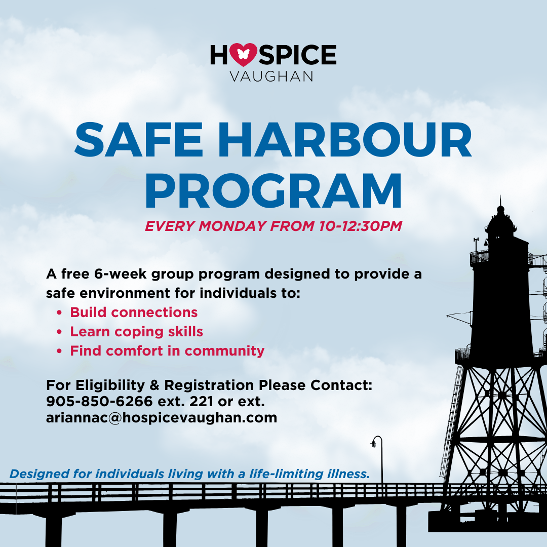Safe Harbour Program Hospice Vaughan